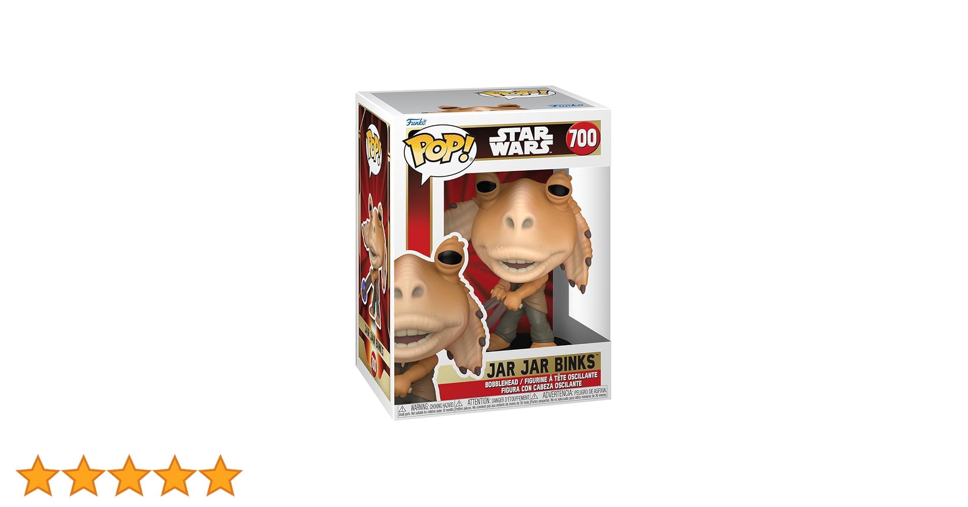 Funko POP! ジャー・ジャー・ビンクス　SWCJ限定 Amazon.co.jp: スター・ウォーズ EP1/ファントム・メナス ジャー